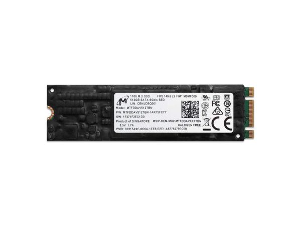 Micron - MTFDDAV512TBN-1AR15FCYY - 1100 512GB TLC 3D NAND SATA III (6Gb ...